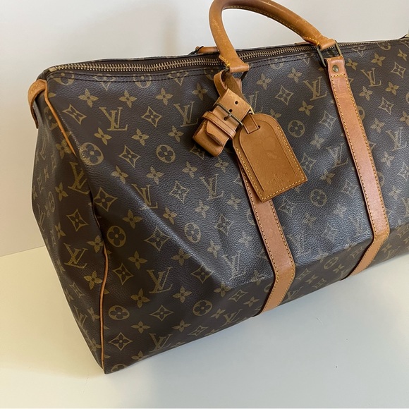 ✨AUTHENTIC Louis Vuitton Monogram Keepall 50 - Picture 2 of 13